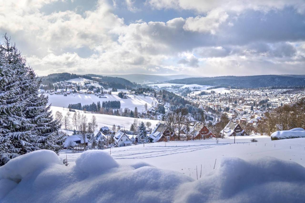 Vila Nejdek - Erzgebirge Aparthotel ภายนอก รูปภาพ